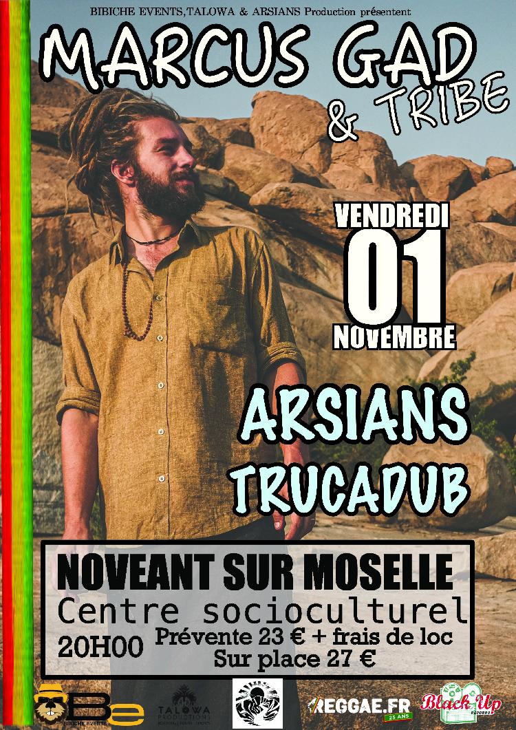 MARCUS GAD & TRIBE en Moselle