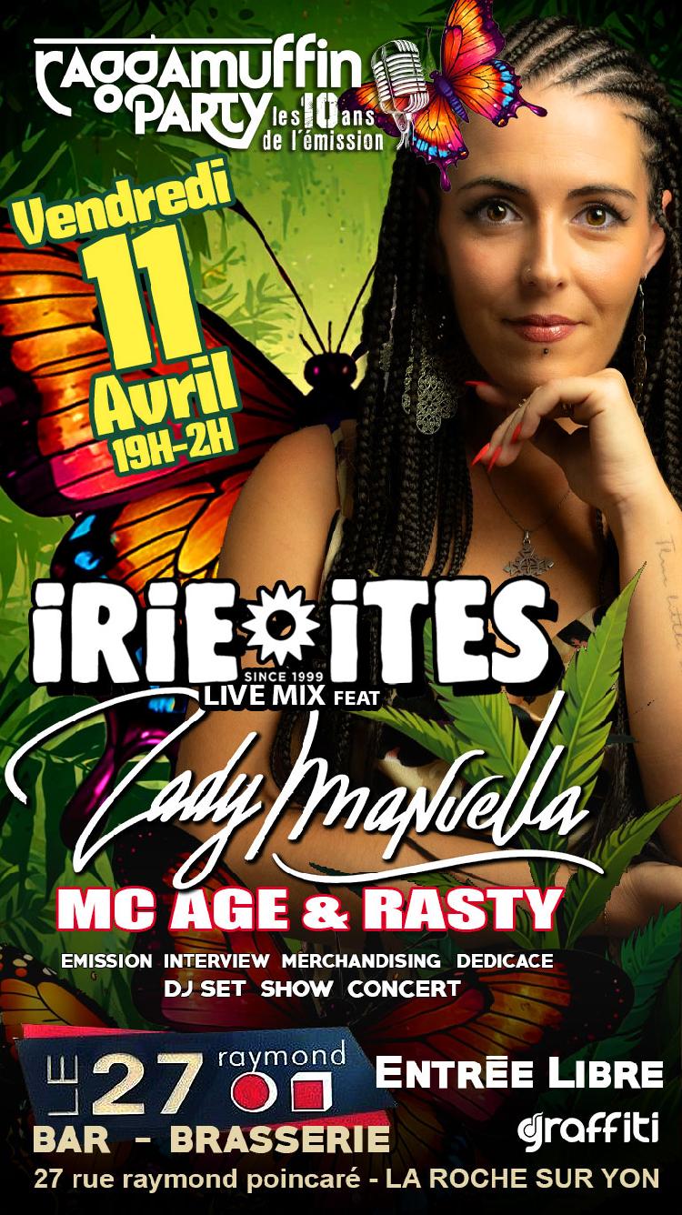 RAGGAMUFFIN PARTY LADY MANUELLA & IRIE ITES Sound