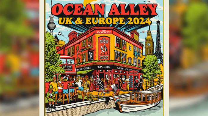 Le groupe australien Ocean Alley en concert à Paris le 12 septembre